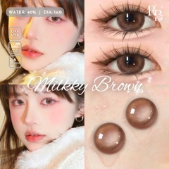 Kính Áp Tròng Màu Nâu Milkky Brown