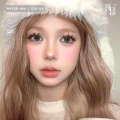 Kính Áp Tròng Màu Xám Bubble Gum Gray 14.5mm