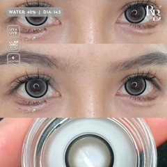 Kính Áp Tròng Màu Xám Bubble Gum Gray 14.5mm
