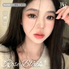 Kính Áp Tròng Màu Rose Black 14.2mm