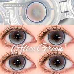 Kính Áp Tròng Màu Xanh Alice Green