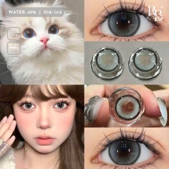 Kính Áp Tròng Màu Xám Freezing Salt Gray Size 14.2mm