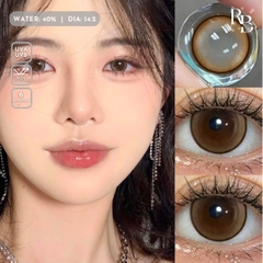 Kính Áp Tròng Màu Nâu Morning Dew Brown 14.2mm
