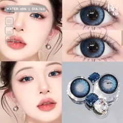 Kính Áp Tròng Màu Xanh Dark Blue