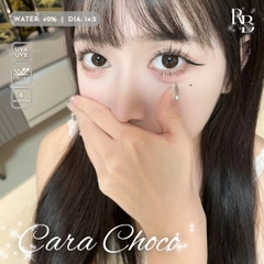 Kính Áp Tròng QUEEN VISION Màu Nâu Cara Choco