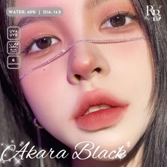 Kính Áp Tròng Dreamoon Màu Đen Akara Black 14.2mm