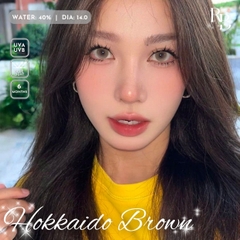 Kính Áp Tròng Màu Nâu Hokkaido Brown
