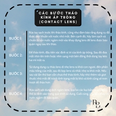 Kính Áp Tròng RUBYEYES Sillicone Hydrogel Màu Tím Tiny Violet, Kính Áp Tròng Hàn Quốc BST BEARLENS