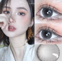 Kính Áp Tròng RUBYEYES Màu Xám B278-5 Full 0-5 Độ