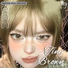 Kính Áp Tròng Màu Nâu Tiny Brown