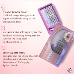 Mi Giả Tách Sợi Dollymi Hướng Dương Kèm Nhíp + Keo