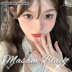 Kính Áp Tròng Ruby Eyes Màu Đen Masam Black