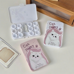 Khay Đựng 6 Cặp Lens Cat Happy