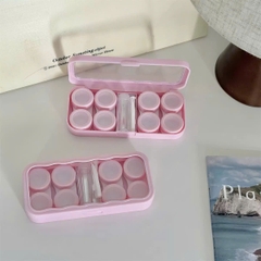 Khay Đựng 4 Cặp Kính Áp Tròng Màu Pastel