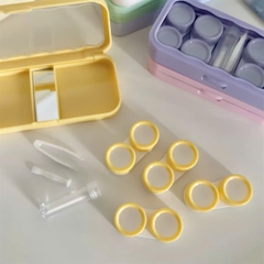 Khay Đựng 4 Cặp Kính Áp Tròng Màu Pastel