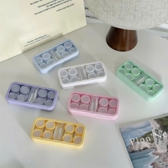 Khay Đựng 4 Cặp Kính Áp Tròng Màu Pastel