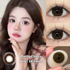 Kính Áp Tròng Màu Nâu Dolly Choco