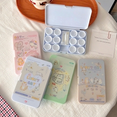 Khay Đựng 6 Cặp Lens Những Chú Mèo Vui Nhộn