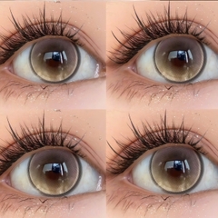 Kính Áp Tròng Màu Nâu Glow Brown