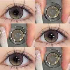 Kính Áp Tròng Màu Nâu Glow Brown
