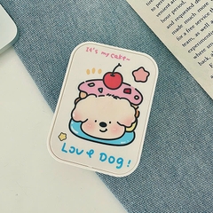 Khay Đựng 2 Đôi Lens - Love Dog