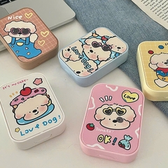 Khay Đựng 2 Đôi Lens - Love Dog