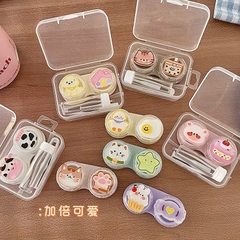 Khay Đựng Lens Charm Sweet Box Kèm Ống Chiết Ngâm