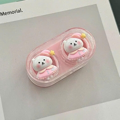 Khay Charm Đựng Kính Áp Tròng Sweet Bear