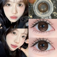 Kính Áp Tròng Màu Nâu Sweet Brown 14.5mm