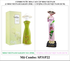 Combo 1 Miss Vietnam 1 Tượng Cô Gái