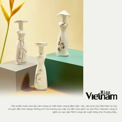 Bộ Sưu Tập Nước Hoa Miss Vietnam Gốm Sứ Trắng