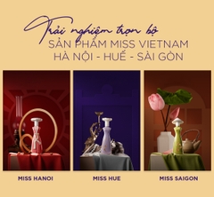 Bộ Sưu Tập Nước Hoa Miss Vietnam Gốm Sứ Màu
