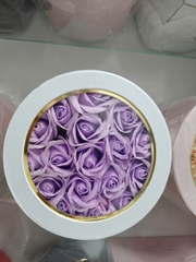 Hộp Quà Hoa Hồng Hình Trụ