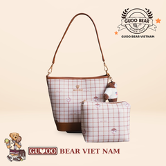 Túi xách da PVC chính hãng GUOO BEAR - GU1165
