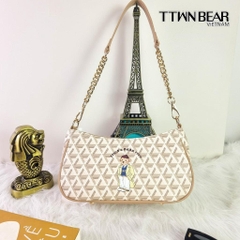Túi xách da PVC thời trang cao cấp TTWN BEAR - TN3088