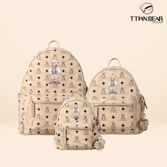 Balo nữ du lịch da cao cấp chính hãng TTWN BEAR - TN3414