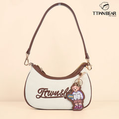 Túi xách thời trang kèm charm TTWN BEAR - TN3695