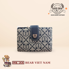 Ví cầm tay da PVC chính hãng GUOO BEAR - GO-2039