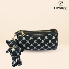 Túi xách nữ cầm tay, đeo chéo, da cao cấp TTWN BEAR - TN2382
