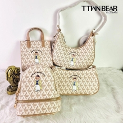 Túi xách da PVC cao cấp chính hãng TTWN BEAR - TN3087