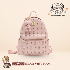 Balo thời trang chính hãng GUOO BEAR - GU1173 Hồng