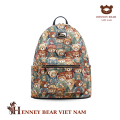 Balo chính hãng HENNEY BEAR - H-008-GREEN BEAR