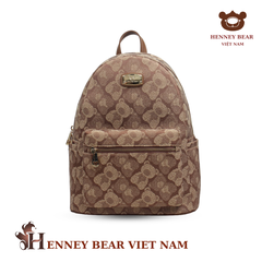 Balo chính hãng HENNEY BEAR - H-008-Shadow Bear Brown