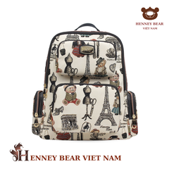 Balo chính hãng HENNEY BEAR - H-1201 PARIS BEAR
