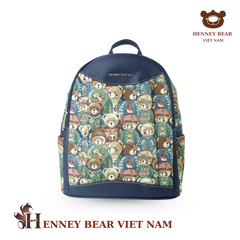Balo chính hãng HENNEY BEAR - H-1245 GREEN BEAR
