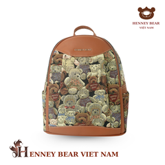 Balo chính hãng HENNEY BEAR - H-1245 TEDDY BEAR