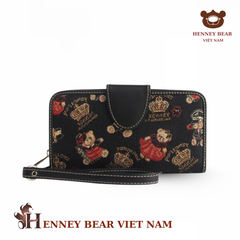 Ví cầm tay đẹp chính hãng HENNEY BEAR - HW-002