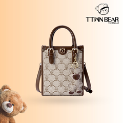Túi xách da nữ đeo chéo chính hãng TTWN BEAR - TN2850