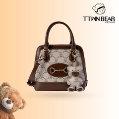 Túi xách nữ cầm tay, đeo chéo, da cao cấp TTWN BEAR - TN2907