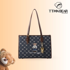 Túi Tote da thời trang công sở charm gấu TTWN BEAR - TN3079